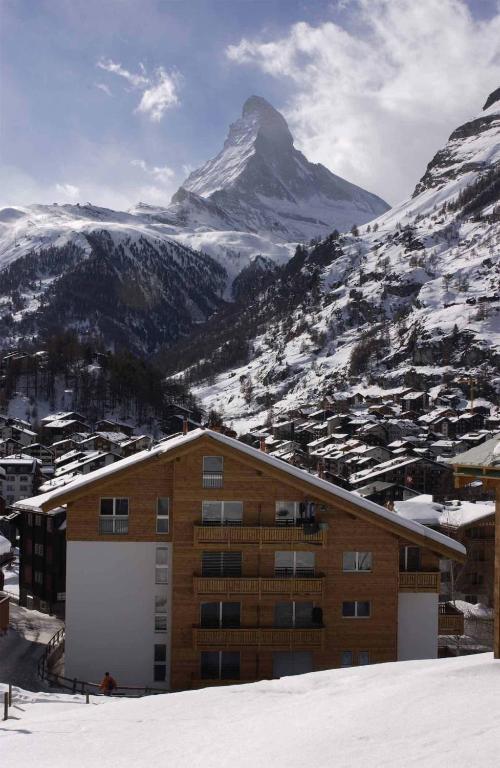 Apartmán Haus Alpine Zermatt Exteriér fotografie